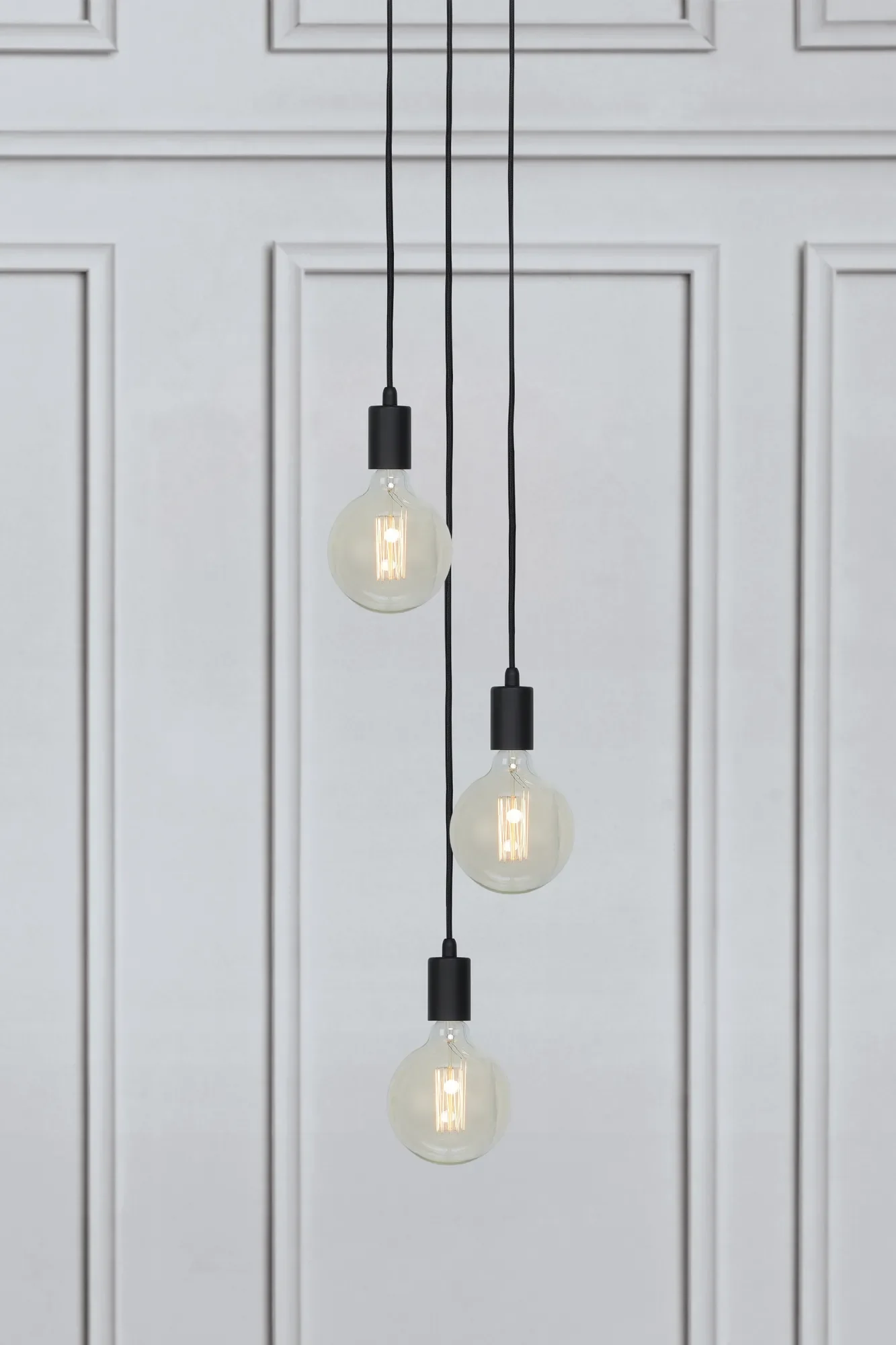 Sky Pendant 3L round Black - Markslöjd