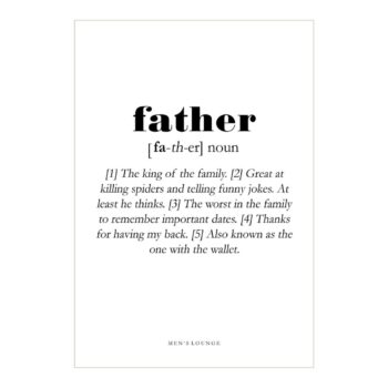 Father poster dad
