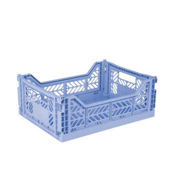 Folding box midi, baby blue - Ay-kasa