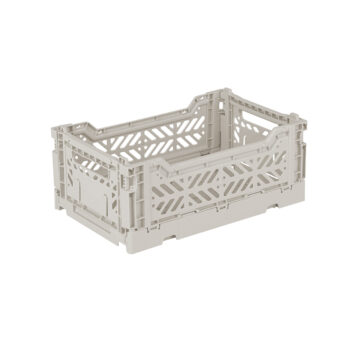 Folding box mini, light grey - Aykasa