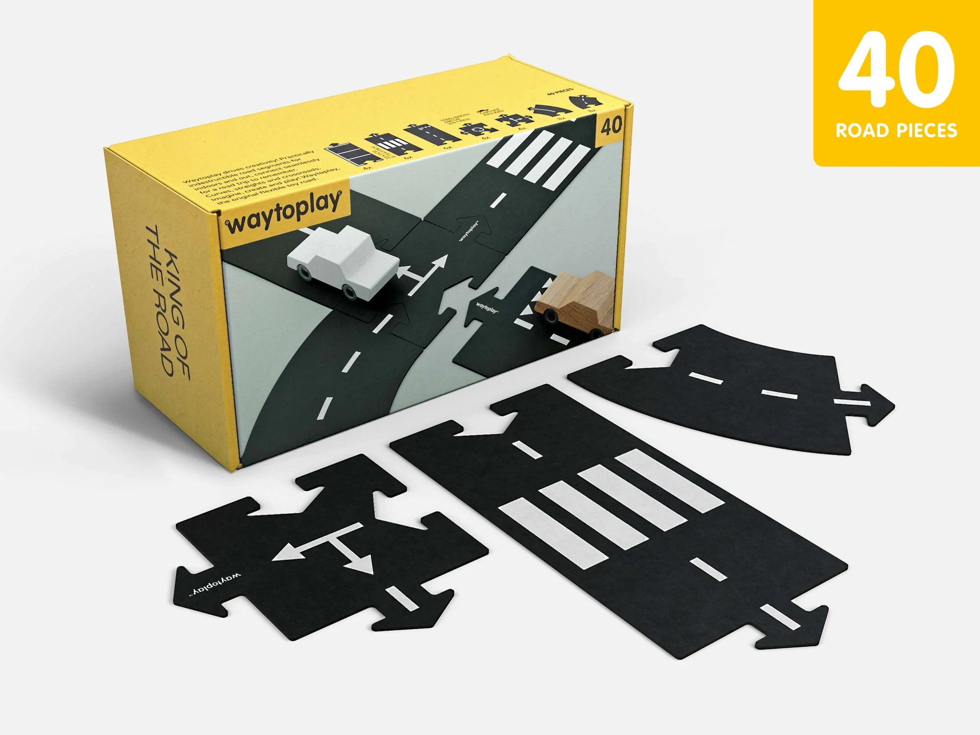 King of the Road 40 pieces - Way to play – Nordichaus.ch