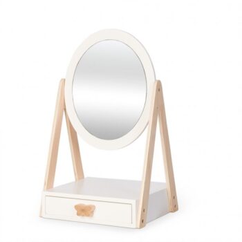 Table mirror with drawer - By Astrup