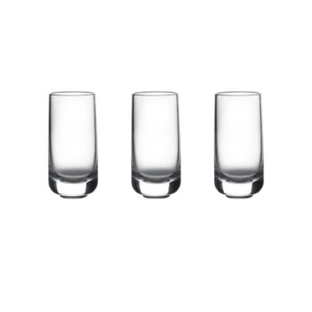 Zone Denmark Schnapsglas Rocks 90 ml, 3 Stück, Transparent