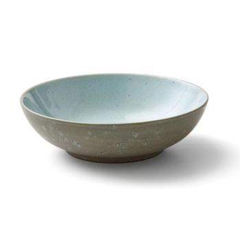 Salad bowl Ø 24 cm 1 piece, grey / light blue - Bitz