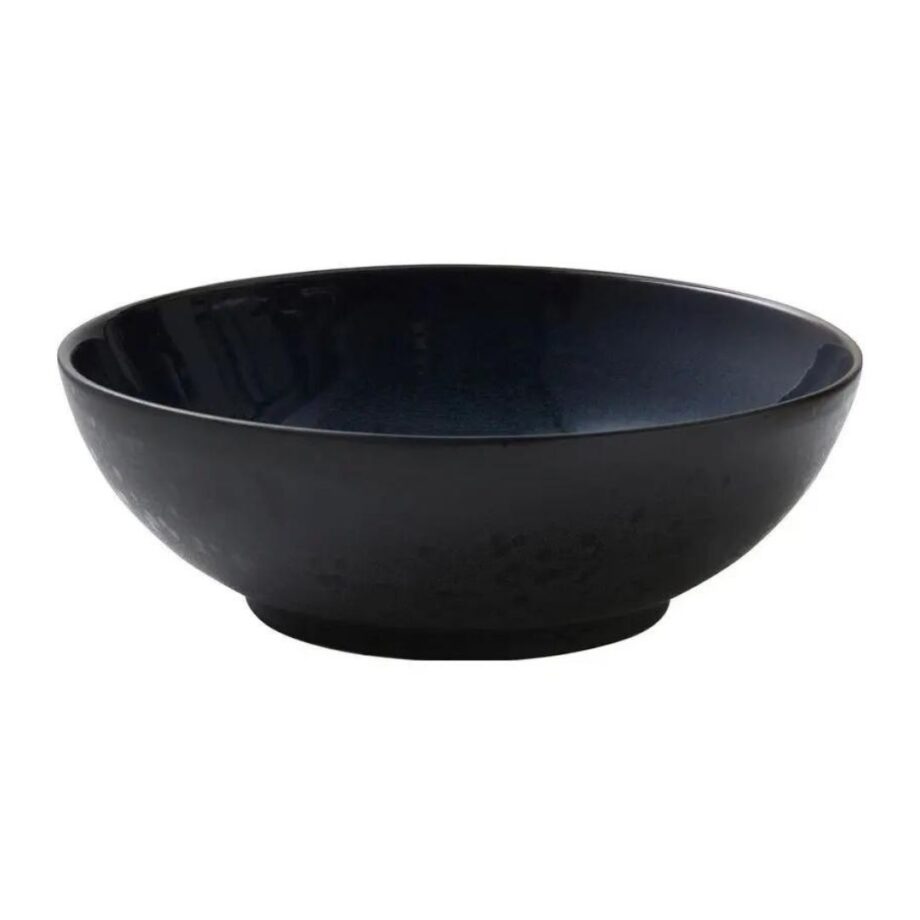 Bitz salad bowl Ø 30 cm 1 piece, black, blue