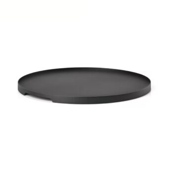 Zone Denmark Servierplatte Singles 35 cm x 1.8 cm, Rund, Schwarz