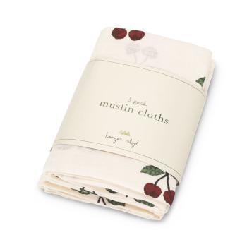 3 PACK MUSLIN CLOTH GOTS