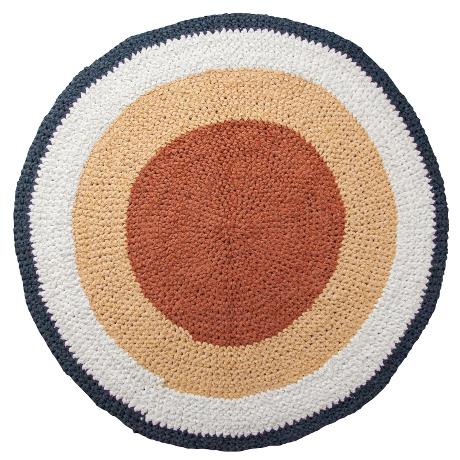 crochet floor mat