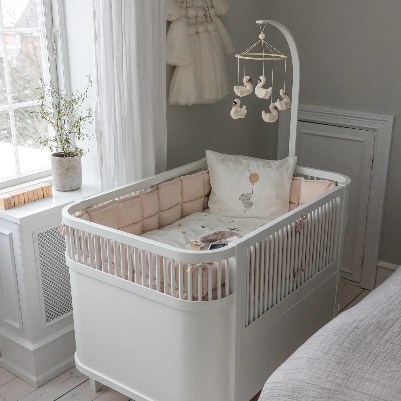 The Sebra Bed, Baby & Junior, white - Sebra