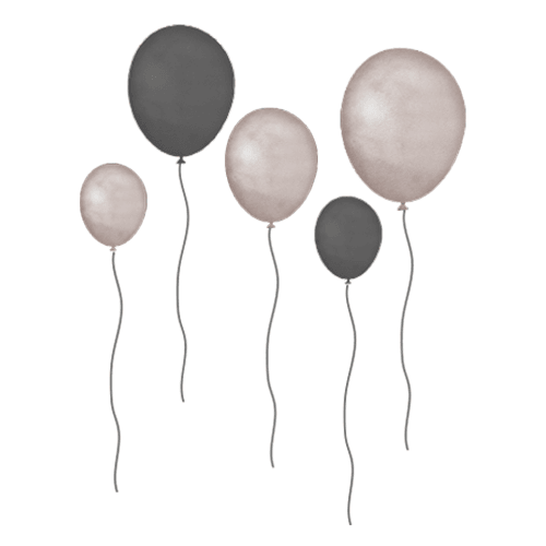 Grey-Balloons