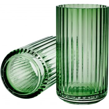green lyngby vase