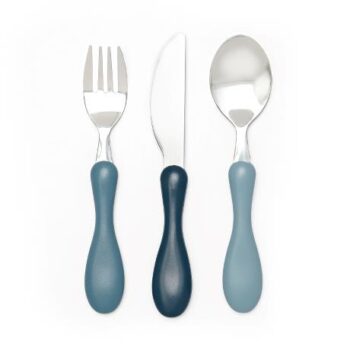 blue kids cutlery