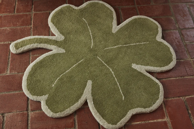 lucky green rug