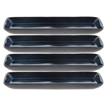 blue serving plate bitz