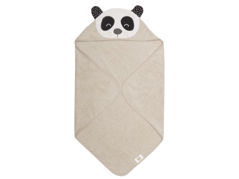 panda towel baby