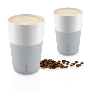 light grey cafe latte mugs eva solo
