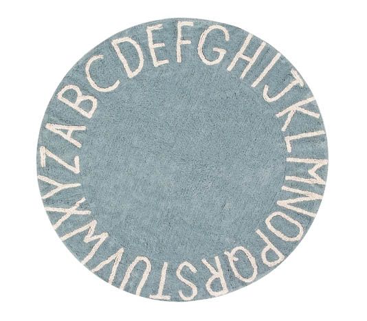 abc rug blue lorena canals