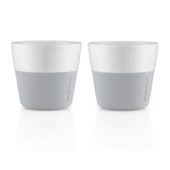 Eva Solo Kaffeebecher 230 ml, 2 Stück, Hellgrau/Weiss