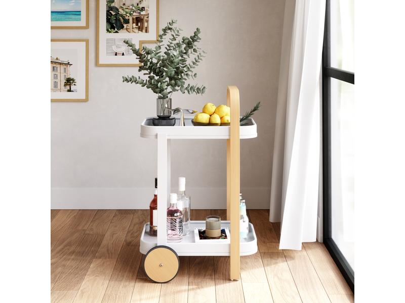 bar trolley white nature