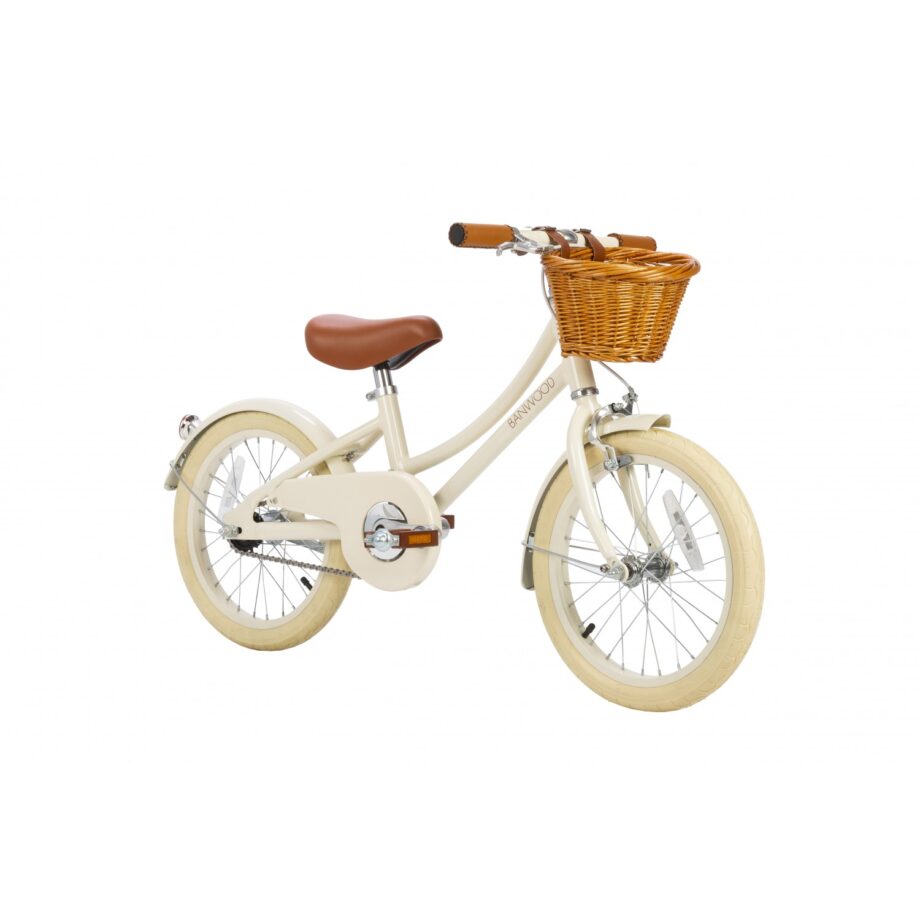 cream bike banwood bicycle
