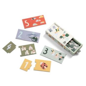 Counting puzzle, 1-10, Pixie/Dragon, FSC Mix