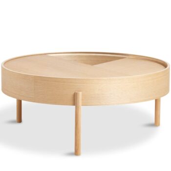 Wood table arc