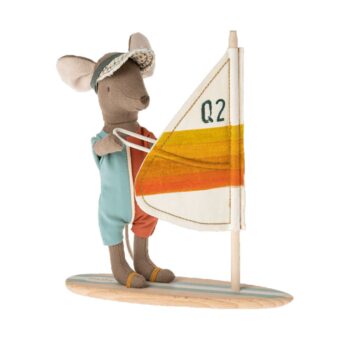 Maileg beach mouse mice surfer