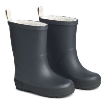 Rubber boots navy