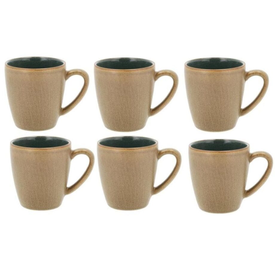 Bitz green coffee mugs Bitz