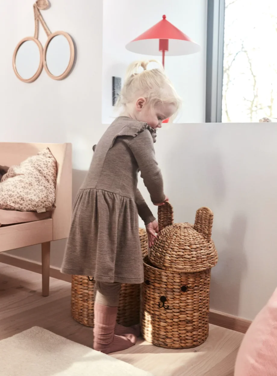 Bear & Rabbit Storage Baskets, Set of 2 - OYOY Mini