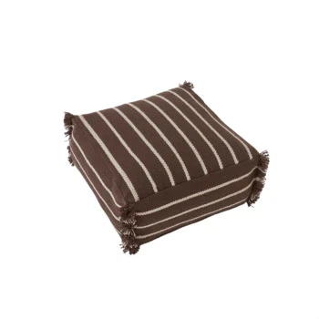 Lina pouf brown choko