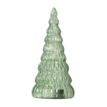 Christmas tree green glas