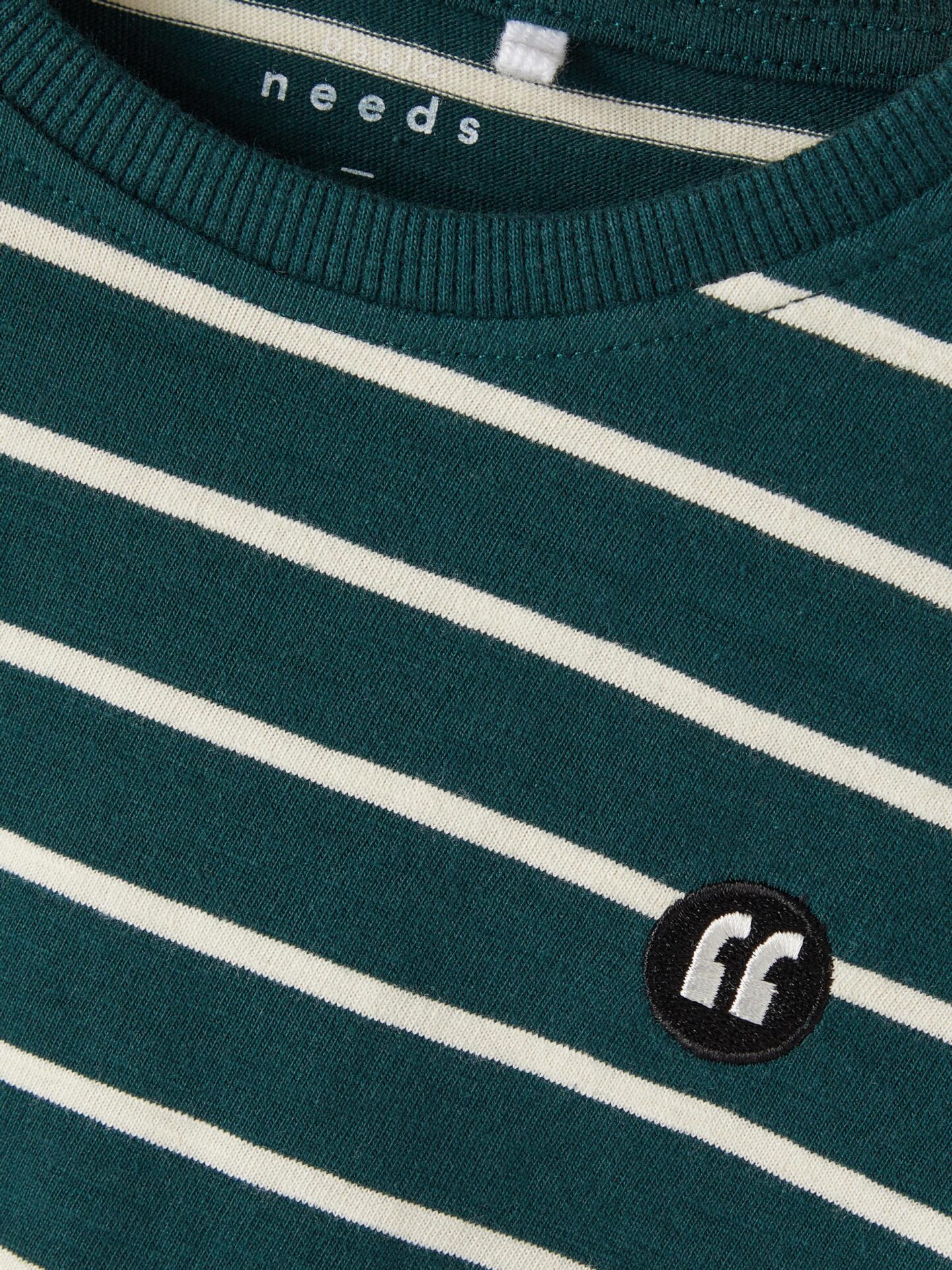 Stripe Shirt Green Name It Nordichaus.ch