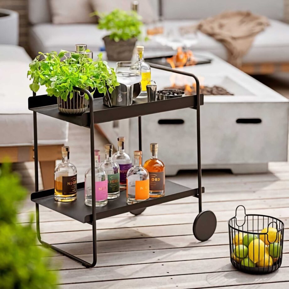 Bar Trolly A-Collection Black - Zone Denmark