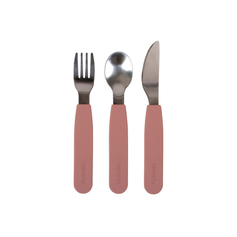 Cutlery set rose Filibabba