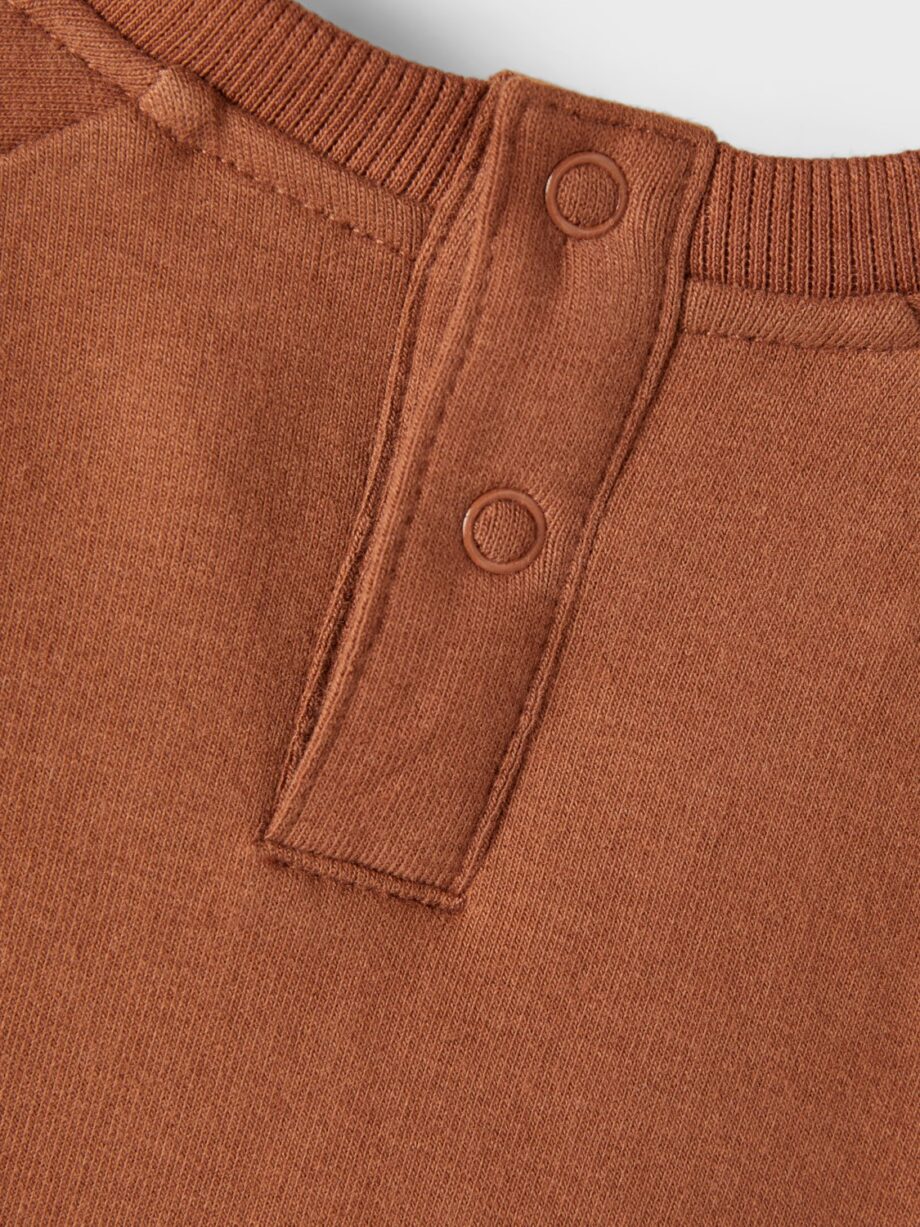 Sweatshirt-Bär, Coconut Shell - Name It
