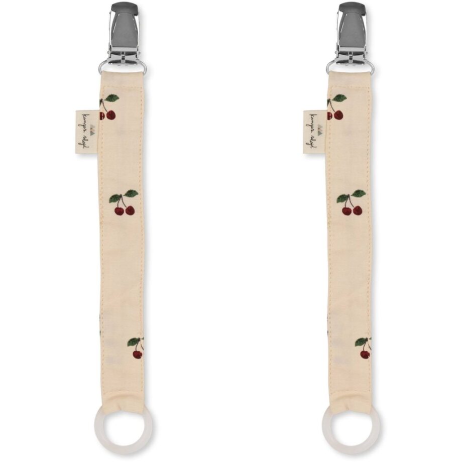 2 pack pacifier strap konges sløjd