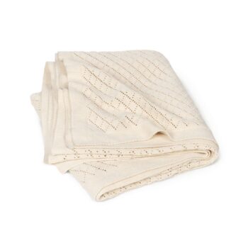 Moonboon Baby Strickdecke Diamant Nature