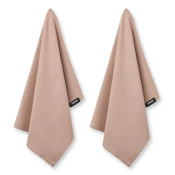 Organic Tea Towel - 2 pack Latte humdakin