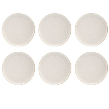 Pion dinner plate house doctor white grey