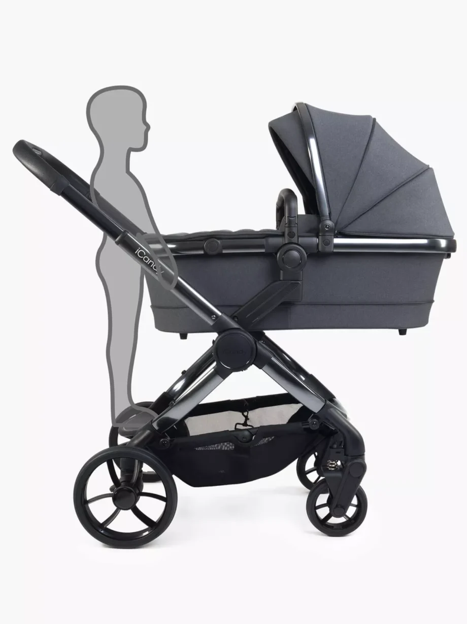 Kinderwagen Peach 7 Combo, Dark Grey - iCandy