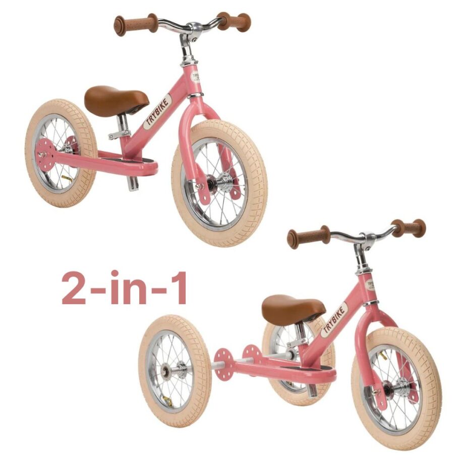 Trybike 2-in-1 rose