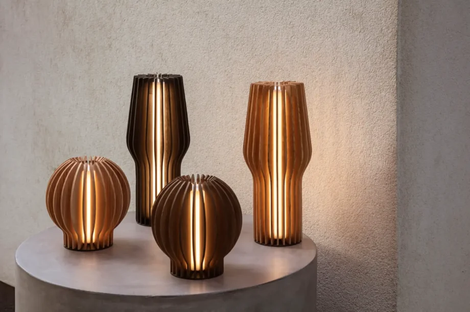 Radiant Led Lampe, wiederaufladbar Rauch Eiche - Eva Solo