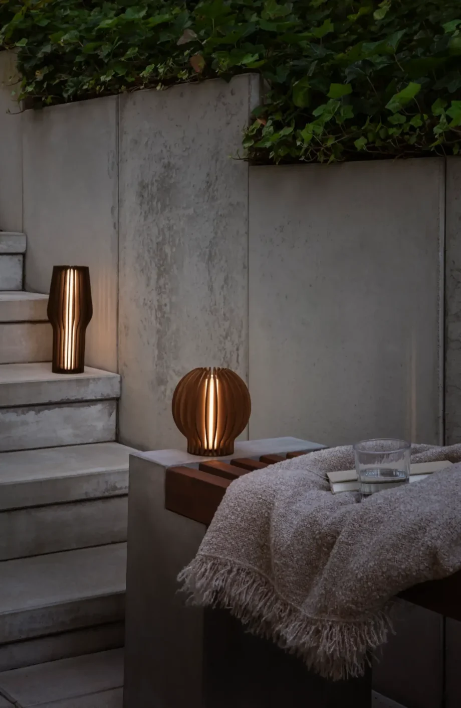 Radiant Led Lampe, wiederaufladbar Rauch Eiche - Eva Solo