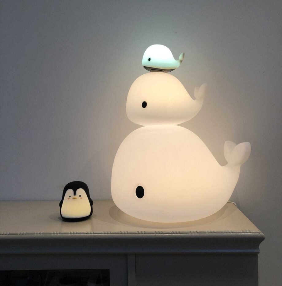 Christian whale lamp