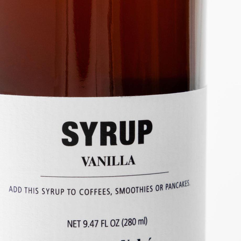 Vanilla syrup