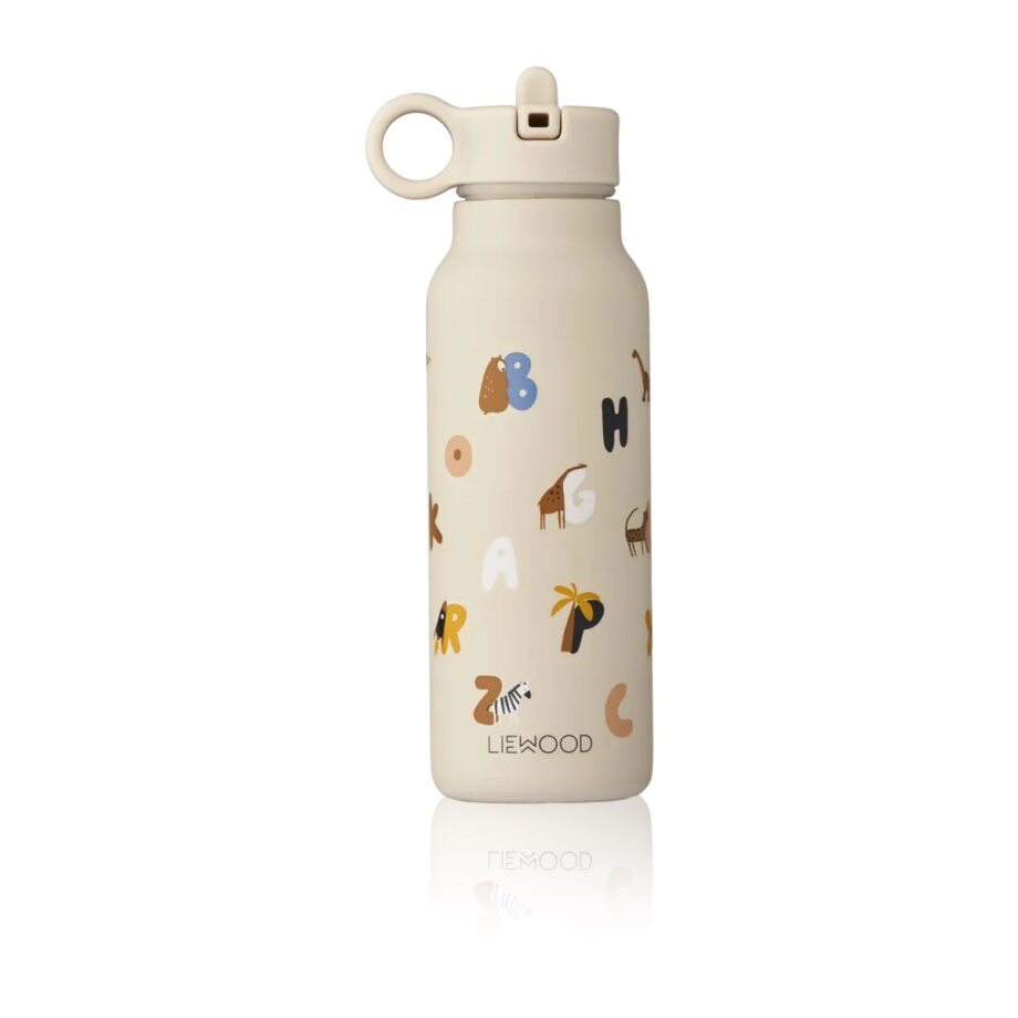 Alphabet water bottle liewood