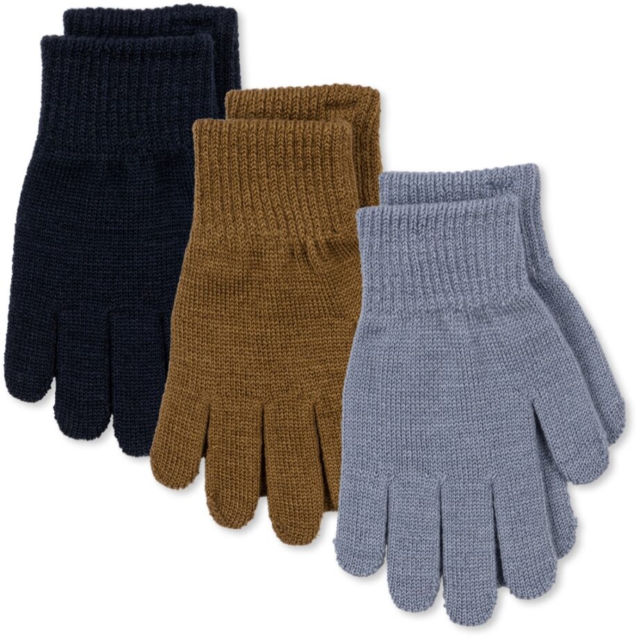 blue mix gloves Konges sløjd