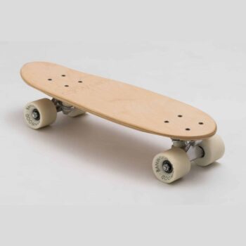 Skateboard natural banwood