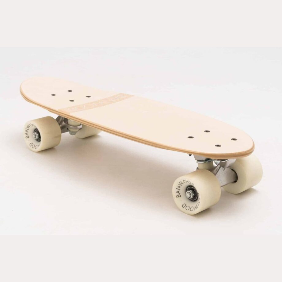 Skateboard cream ban wood